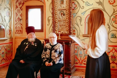 Ryazan Priest and Wife Mark Golden Wedding Anniversary