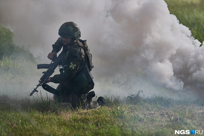 В военном ведомстве рассказали о последних атаках | Источник: Александр Ощепков / NGS.RU