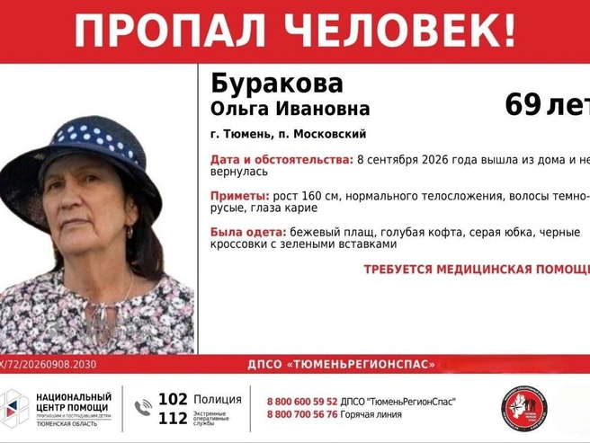 Волонтеры распространяют ориентировку | Источник: ДПСО ТюменьРегионСпас Национальный Центр помощи / Vk.com