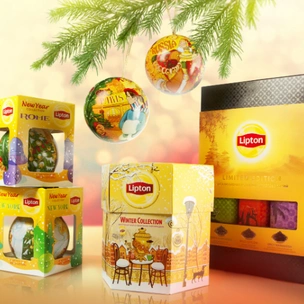 Lipton создает новогоднее настроение