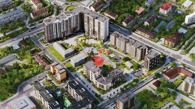 Концепция застройки квартала КРТ А6440 | Источник: А6440