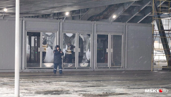 Павильон — вход на МЦК «Нижегородская» | Источник: Дмитрий Бондарев / MSK1.RU