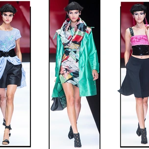 Маэстро на линии: Giorgio Armani SS18
