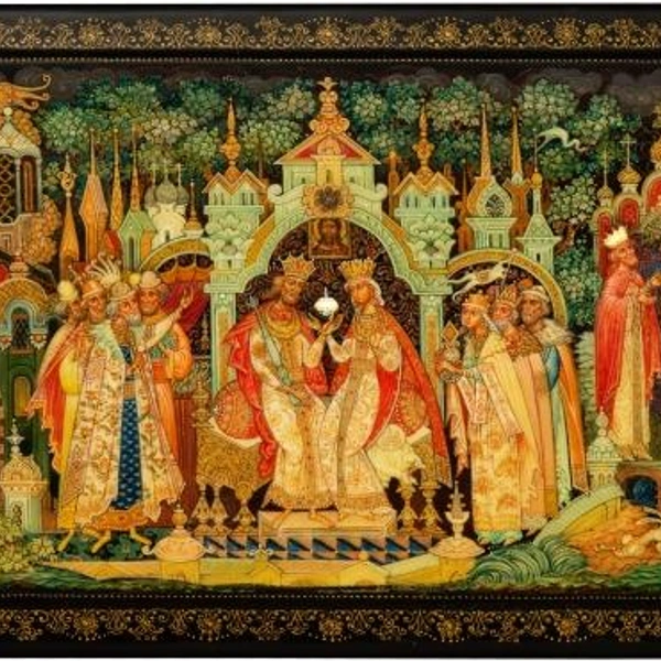 Новоселов Б.К._Шкатулка, «Сказание о Петре и Февронии», 2000, ГРМ | Источник: пресс-служба ГРМ