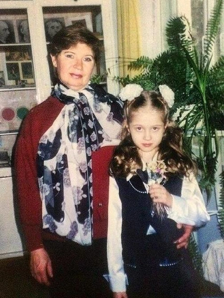 Олеся Иванченко с мамой