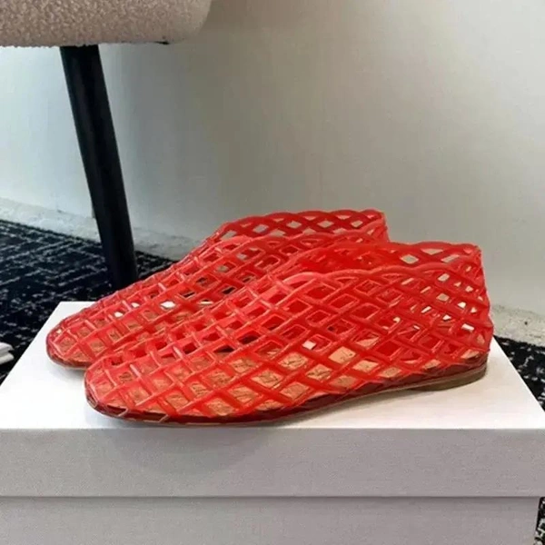 Балетки, Brand Design Mesh Hole