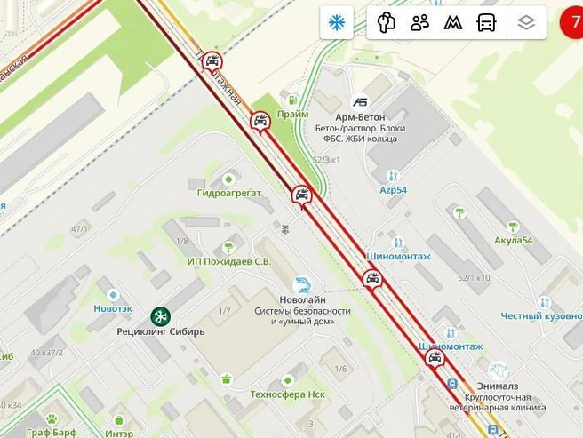 Пользователи картографических сервисов активно комментировали инцидент. | Источник: 2ГИС