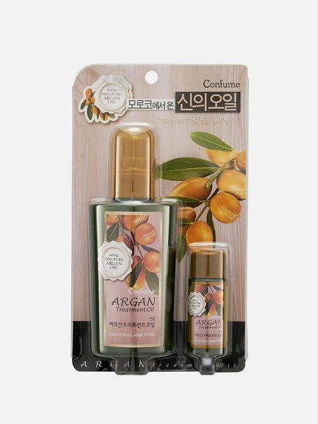 Масло для волос аргановое Argan Treatment Oil Confume