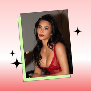 Красные губы как у Ким Кардашьян — самый модный акцент в макияже на лето 2024
