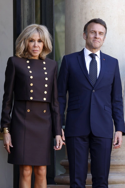 Брижит и Эммануэль Макрон