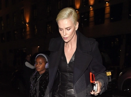 Шарлиз Терон в Лондоне