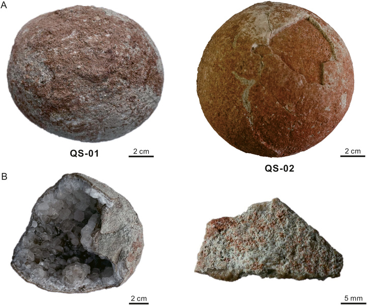 Окаменелые «фаберже»: в Китае нашли яйца динозавров, заполненные кристаллами