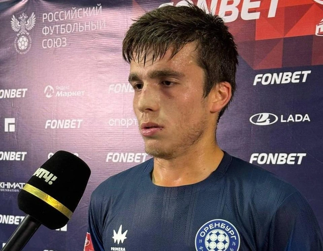 Футболист «Оренбурга-2» забил «сухой лист» — прямым ударом с углового | Источник: ФК «Оренбург» / t.me