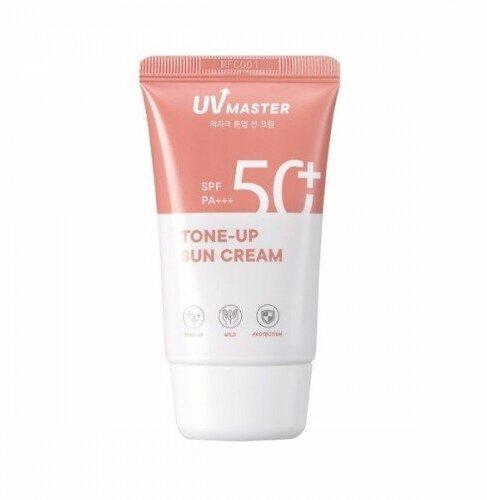 TONY MOLY UV Master Tone-Up Sun Cream SPF50+ PA+++ Солнцезащитный тонирующий крем для лица, 45 мл.