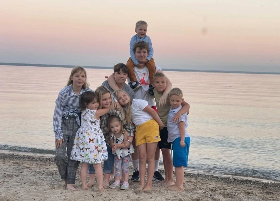 Дети Оксаны | Источник: oksana_10_raz__mama / Instagram.com* (экстремистская организация, деятельность запрещена на территории РФ)