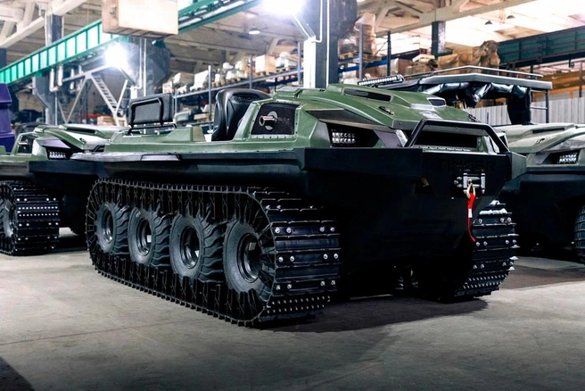 В Череповце ускорили сборку вездеходов Tinger | Источник: st.cherinfo.ru