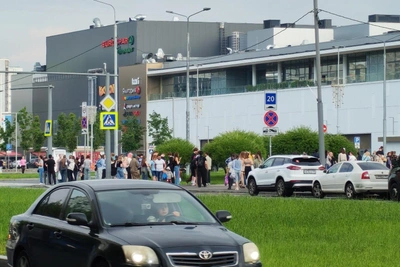 В Москве эвакуировали ТЦ «Небо» у метро