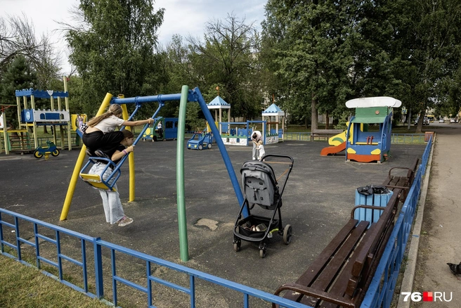 Детская площадка для самых маленьких посетителей | Источник: Александр Куренной / 76.RU