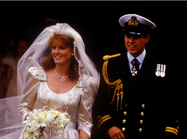 Сара Фергюсон и принц Эндрю, 1986 год