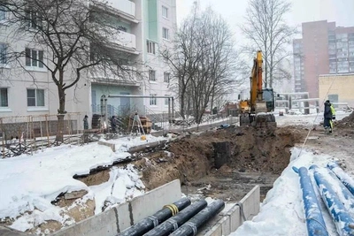 St. Petersburg Replaces Rzhevka Heat Networks, Length in Corgis