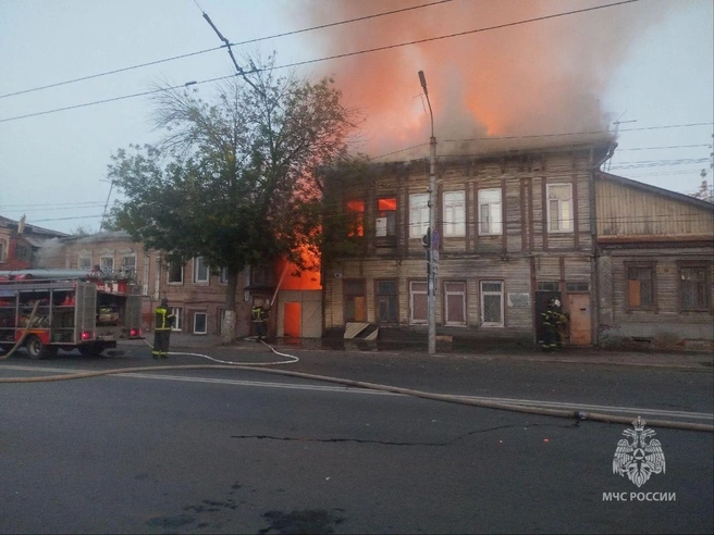 Пожар начался в пять утра | Источник: ГУ МЧС России по Самарской области