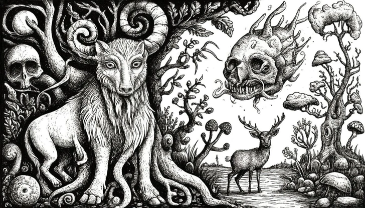 Анимизм | Источник: Шедеврум