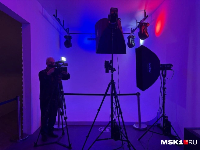 Профессиональная фотозона | Источник: Валерия Животовская / MSK1.RU