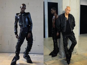 «Храм» на подиуме и модели, идущие по воде: показ Rick Owens, который обсуждают все