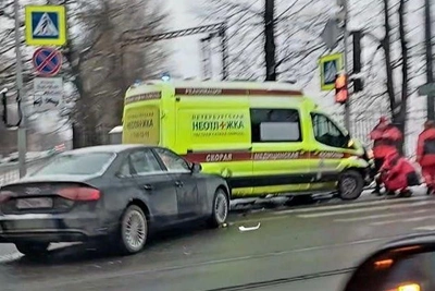 Two Ambulances Get Into Accidents in St. Petersburg