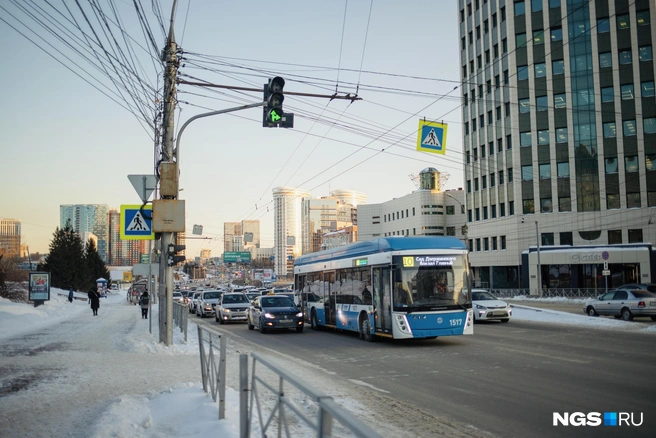 Новые троллейбусы могут ездить без «рогов» | Источник: Алина Скитович / NGS.RU