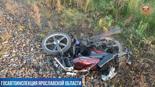 В ДТП погиб водитель мопеда | Источник: Госавтоинспекция Ярославской области / Telegram