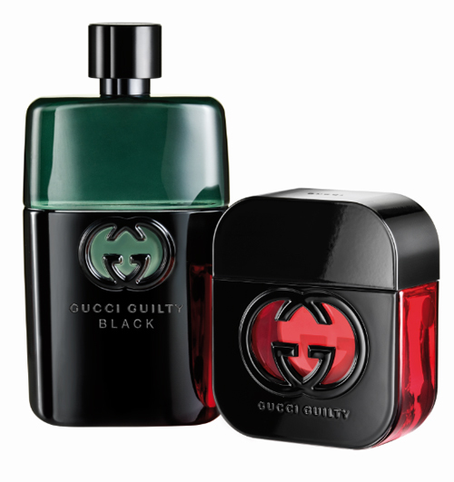 Парные ароматы для него и для нее Guilty Black, Gucci