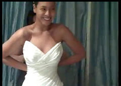 Бейонсе впервые показала свадебное платье