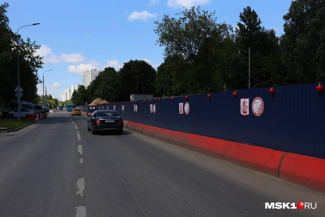 После открытия путепровода дорожная сеть должна стать чуть удобнее | Источник: Артем Устюжанин / MSK1.RU