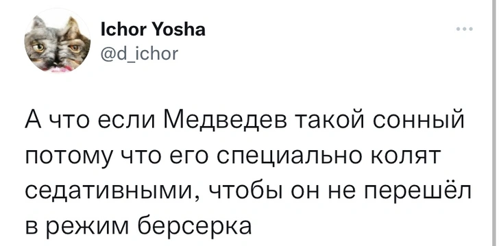 Лучшие шутки про Медведева, который написал, что они — ублюдки и выродки