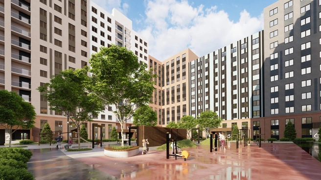 Интересные детские и спортивные площадки | Источник: «Красное яблоко»