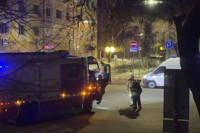 В Волгограде потушили пожар в доме-памятнике на Ленина