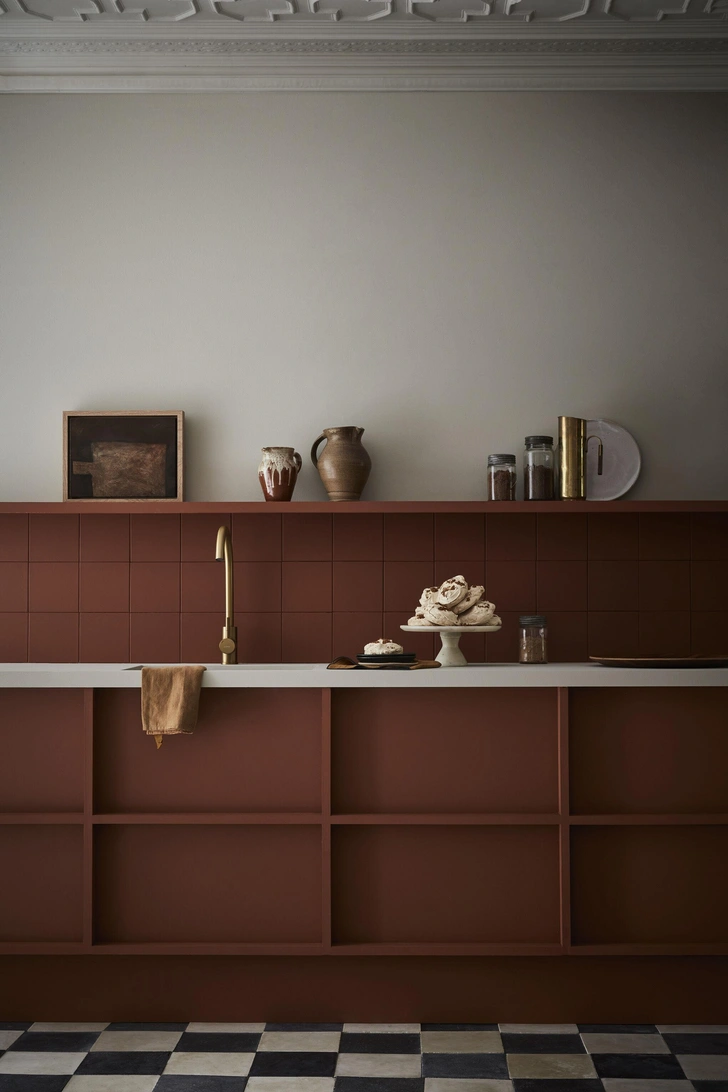 Оттенок Muscovado LG343, Little Greene. | Источник: manders.ru