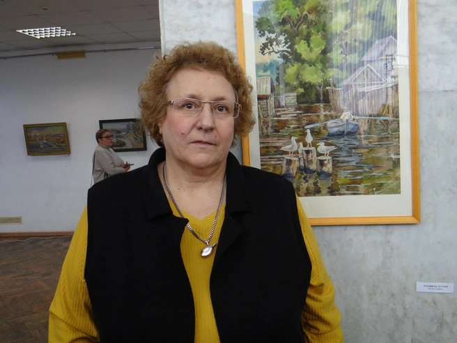 Галина Егорова, спасшая наследие художника. | Источник: Александр Литвинов