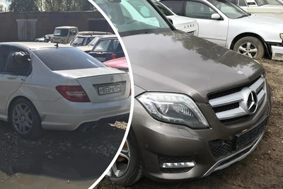 Два Mercedes выставлены на торги в Новосибирской области за 1,1 млн