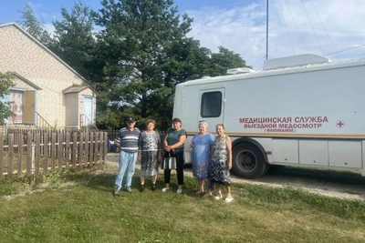 Мобильный флюорограф «Флюмамм» работал в селе Матвеевка