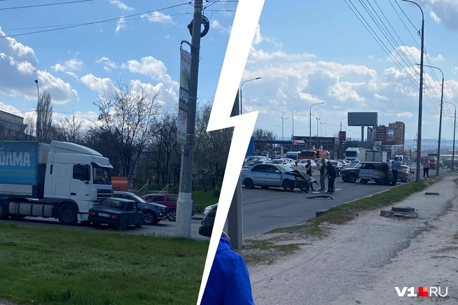 Аварии произошли неподалеку друг от друга | Источник: читатели V1.RU