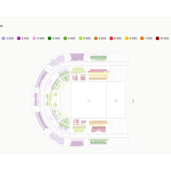 На 5 марта почти раскупили самые дорогие билеты | Источник: nsk.kassir.ru / Официальный сайт