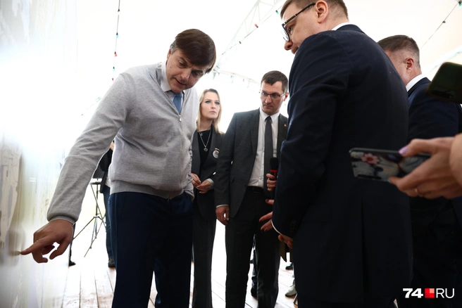 Сергей Кравцов оценил проект новой школы в Челябинске | Источник: Наталья Лапцевич