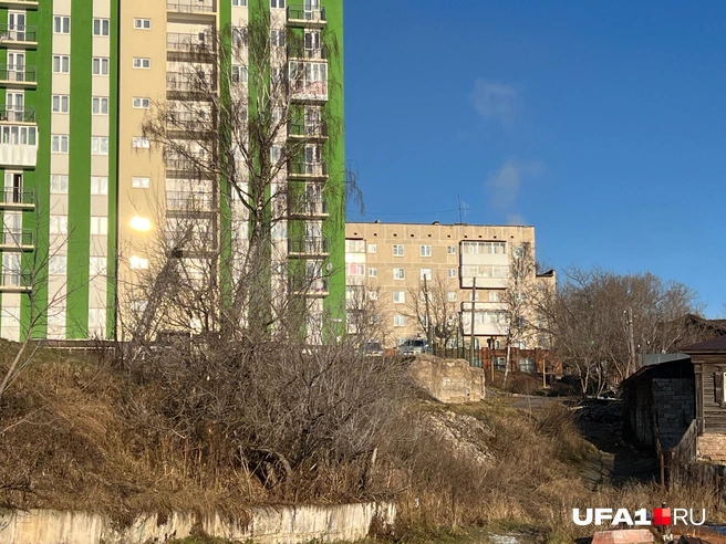 Зелёный дом&nbsp;— как раз 11-этажка | Источник: Андрей Бирюков / UFA1.RU