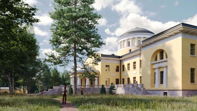 Частная школа и новые спальные корпуса. В Петербурге показали, что и на какие деньги сделают с усадьбой Шуваловых в Парголово | Источник: ООО КАНТ