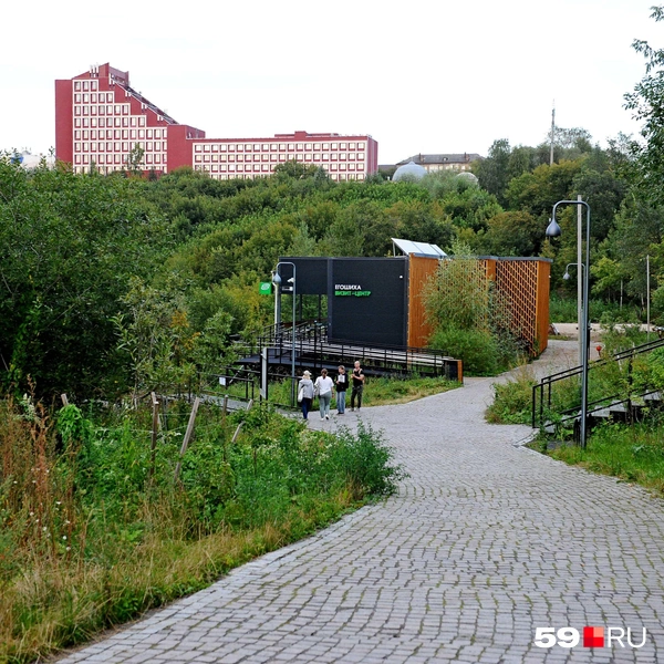 Подходим к визит-центру на Егошихе | Источник: Ирина Тропина / 59.RU