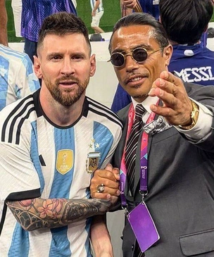 Повар-мем Salt Bae выбежал на финале ЧМ-2022 и поцеловал кубок. FIFA привлечет его к ответственности