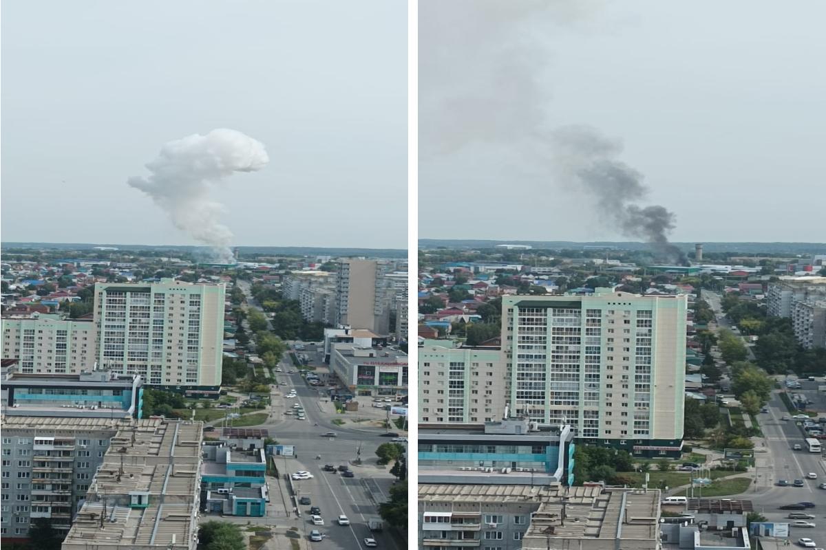 В Дзержинском районе Новосибирска заметили дым - 27 августа 2023 - НГС.ру