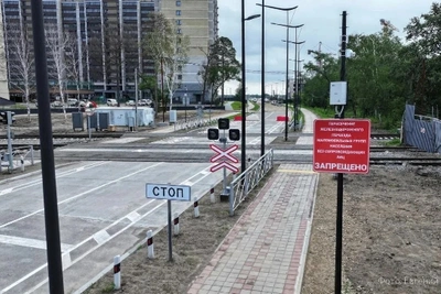 Ж/д переезд на Конной в Благовещенске начали вводить в эксплуатацию